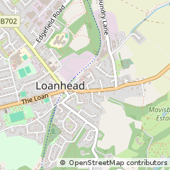 Map of Loanhead