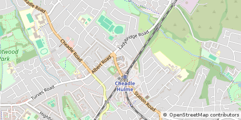 Map of Cheadle