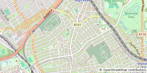 Map of Leytonstone, London