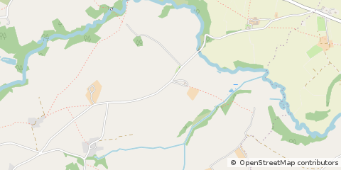 Map of Launceston, Cornwall