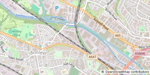 Map of Leeds