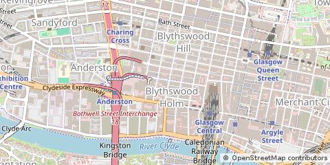 Map of Glasgow