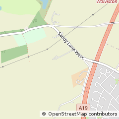 Map of Billingham, Cleveland