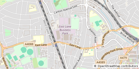 Map of Wembley