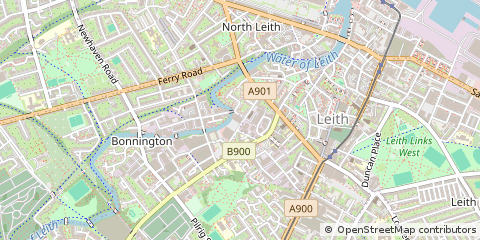 Map of Edinburgh