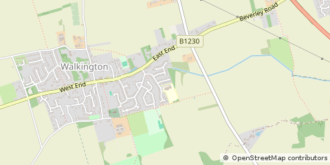 Map of Hull, East Yorkshire