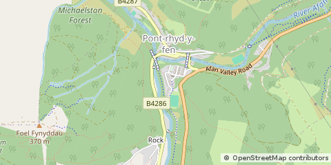 Map of Port Talbot