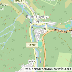 Map of Port Talbot