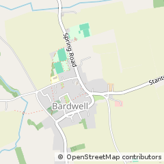 Map of Bury ST. Edmunds, Suffolk
