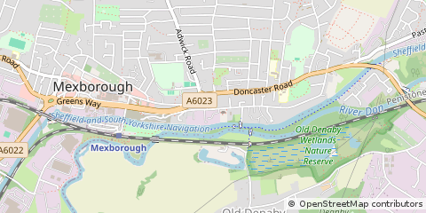 Map of Mexborough