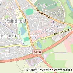 Map of Shrewsbury, Shropshire