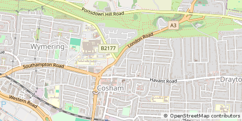 Map of Portsmouth, Hampshire