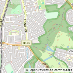 Map of Chingford, London