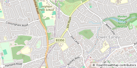 Map of Reading