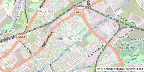 Map of Manchester