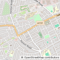 Map of Newcastle Upon Tyne