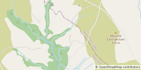 Map of Swansea