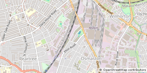 Map of Derby