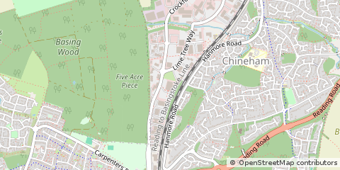 Map of Basingstoke