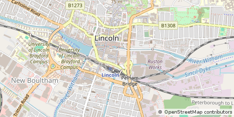 Map of Lincolnshire