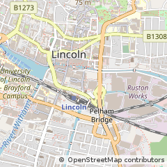 Map of Lincolnshire
