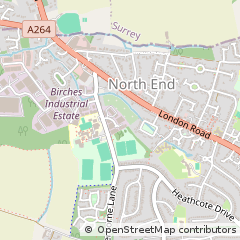 Map of East Grinstead, West Sussex
