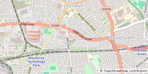Map of Liverpool