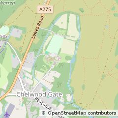Map of Haywards Heath, West Sussex
