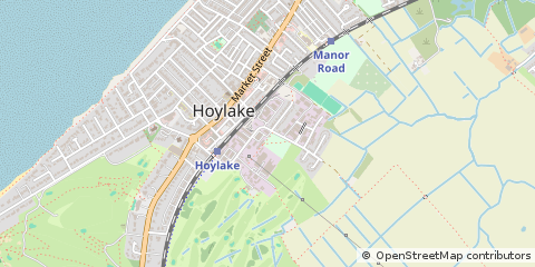 Map of Wirral, Merseyside