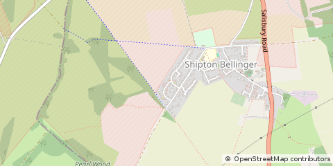Map of Tidworth, Hampshire