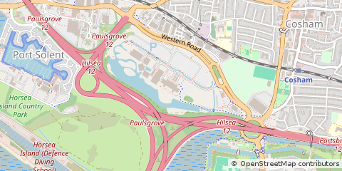 Map of Portsmouth, Hampshire