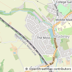 Map of Crewe