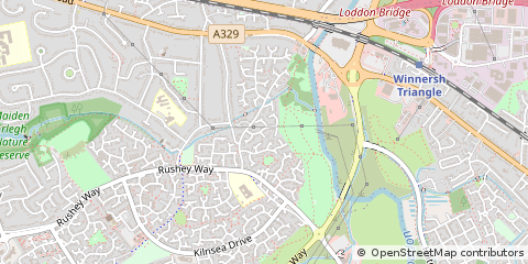 Map of Reading