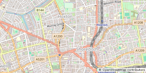 Map of London, Buckinghamshire