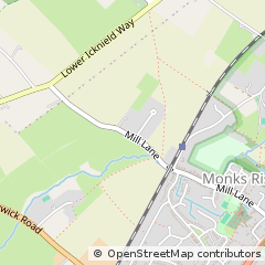 Map of Princes Risborough, Buckinghamshire