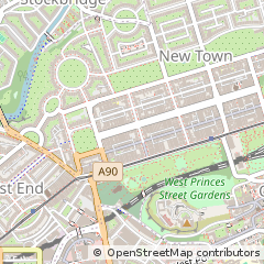 Map of Edinburgh