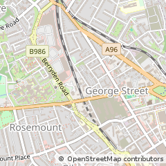 Map of Aberdeen
