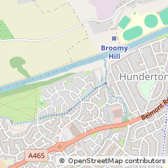 Map of Hereford