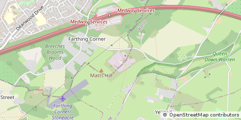 Map of Rainham, Kent