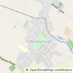 Map of Edlesborough, Bucks