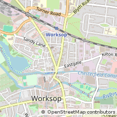 Map of Nottinghamshire