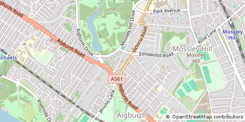 Map of Liverpool
