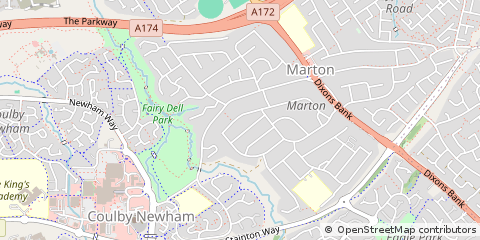Map of Middlesbrough