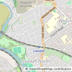Map of Cardiff