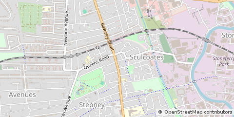 Map of Hull