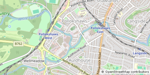 Map of Glasgow