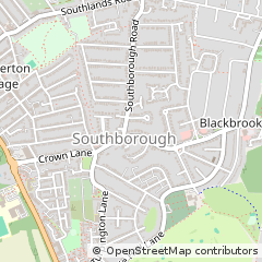 Map of Bromley, Kent