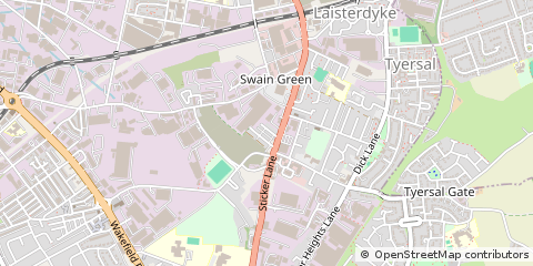 Map of Bradford