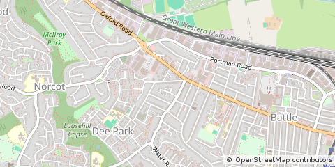 Map of Reading