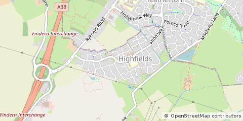Map of Derby